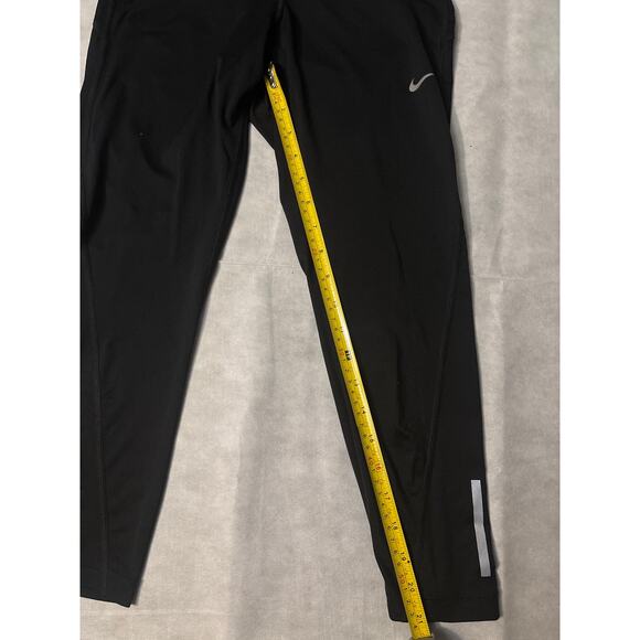 Nike Dri-Fit Black Racer Crop Leggings 2.0  S Athleisure Normcore Sportswear - Picture 7 of 9